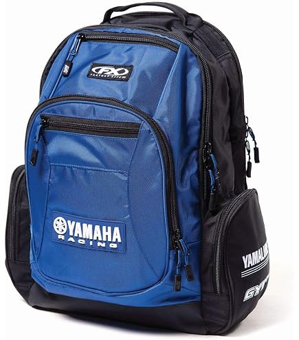 Amazon.com: YAMAHA Premium Backpack Motorcycle Powersports Track